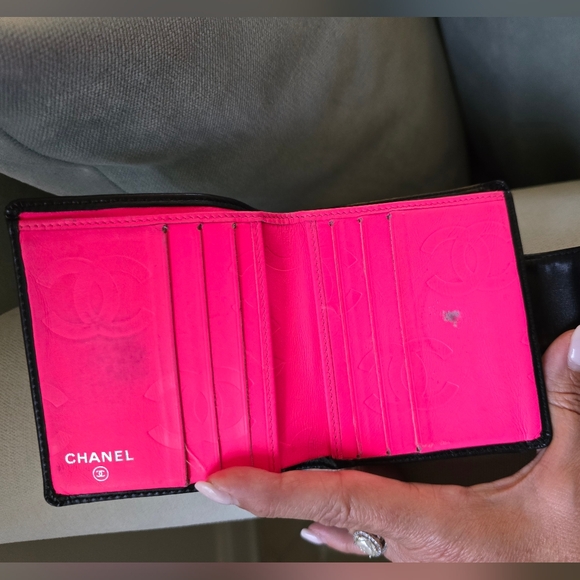 Chanel Cambon Compact Bifold Wallet, GUC - Picture 7 of 16